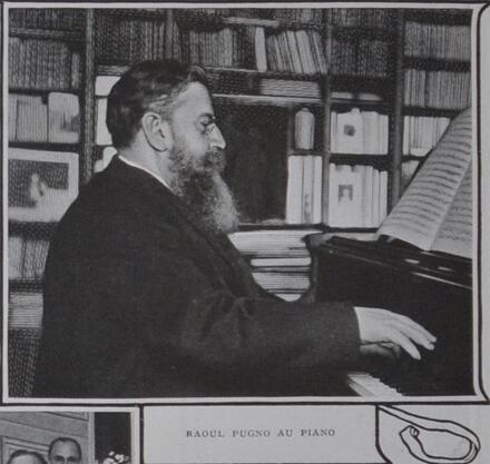 Raoul Pugno au piano