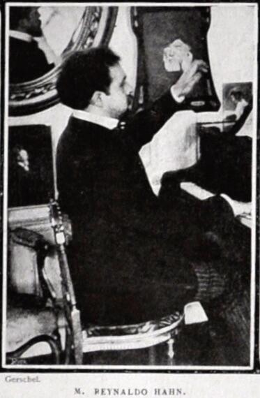 Reynaldo Hahn au piano