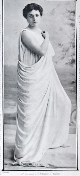 Rose Caron dans Iphigénie en Tauride (Gluck)