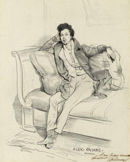Alexandre Dumas (par Derévia)