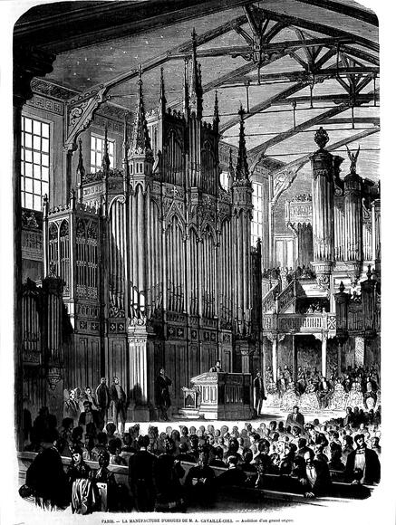 Audition d'un grand orgue Cavaillé-Coll