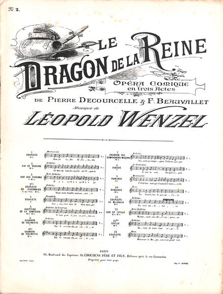 Le Dragon de la Reine (Decourcelle & Beauvallet / Wenzel)