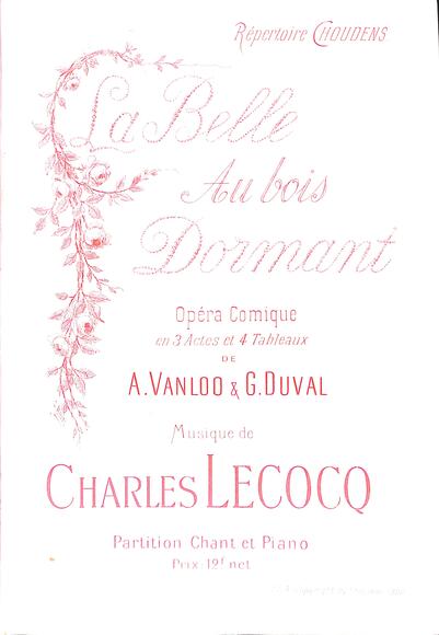 La Belle au bois dormant (Vanloo & Duval / Lecocq)