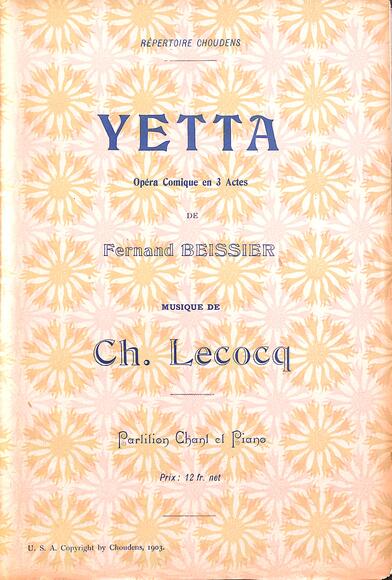Yetta (Beissier / Lecocq)