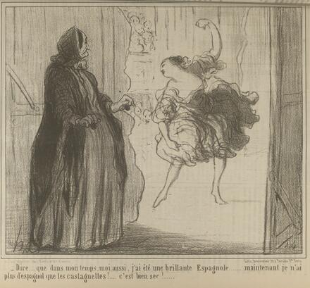 Croquis dramatiques : 11 (Daumier)