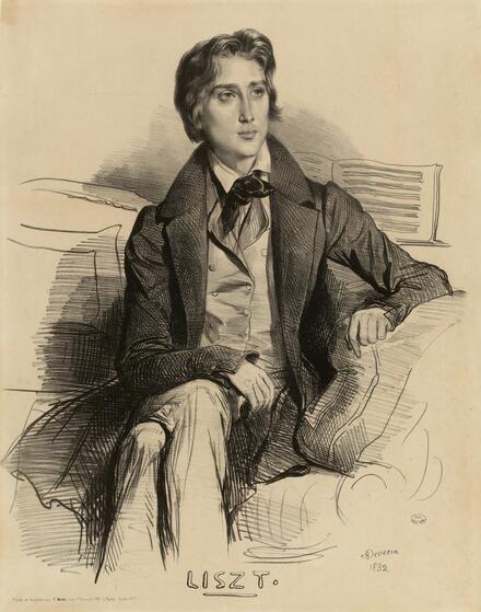 Franz Liszt à 21 ans