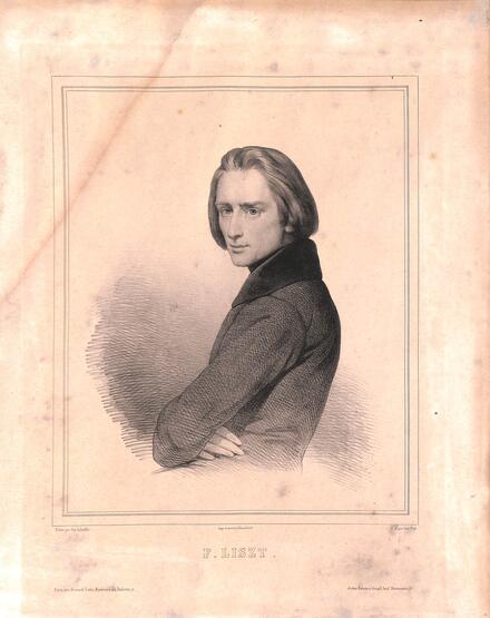 Franz Liszt par Ary Scheffer