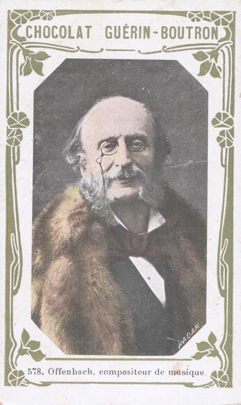 Jacques Offenbach (carte Guérin-Boutron)