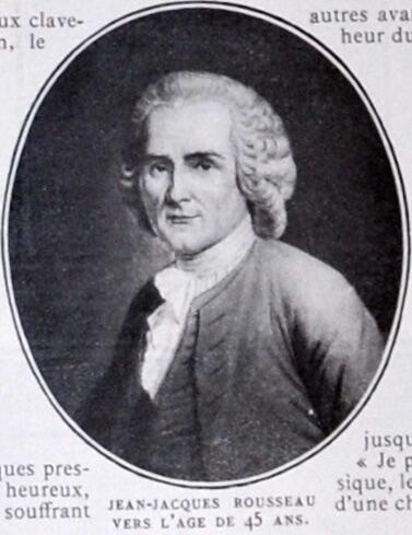 Jean-Jacques Rousseau à 45 ans