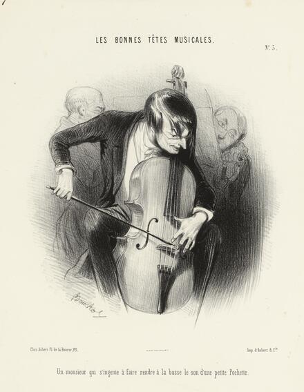 Les bonnes têtes musicales : 03 violoncelliste (Bouchot)