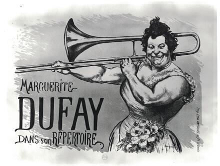 Marguerite Dufay dans son répertoire (affiche)
