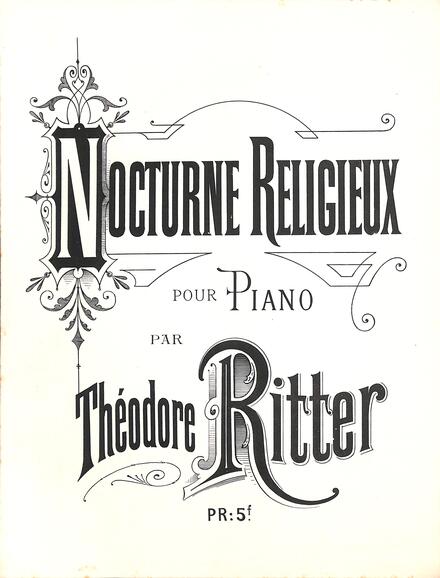 Nocturne religieux (Ritter)