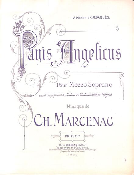 Panis Angelicus (Marcenac)