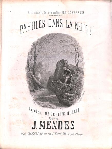 Paroles dans la nuit (Moreau / Mendes)