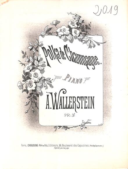 Polka de Champagne (Anton Wallerstein)