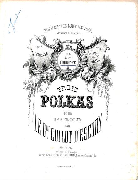 Trois Polkas (baron Collot d'Escury)