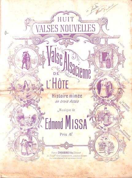 L'Hôte : Valse alsacienne (Missa)