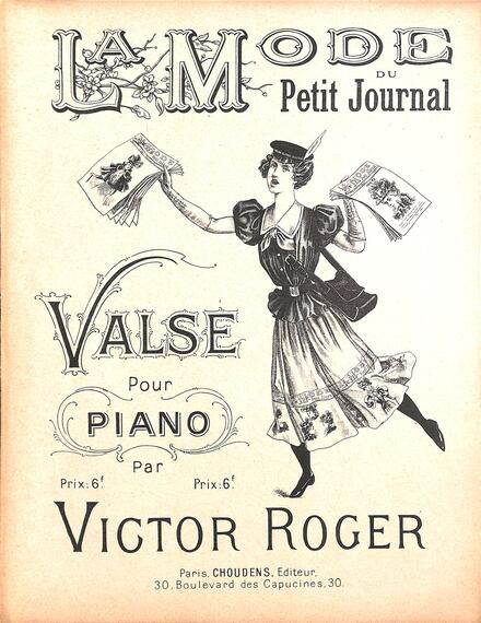 Valse pour piano (Victor Roger)