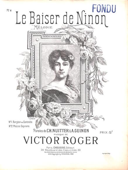 Le Baiser de Ninon (Nuitter & Guinon / Roger)