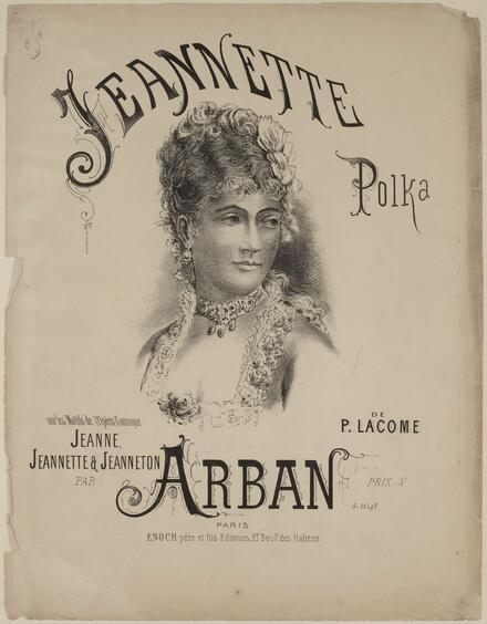 Jeannette, polka d'après Lacome (Arban)