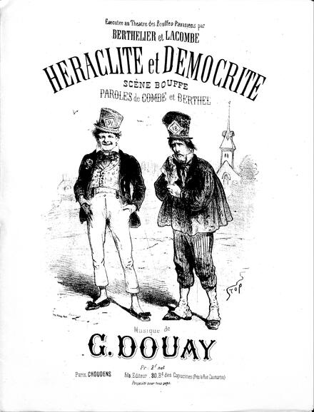 Héraclite et Démocrite (Berthel & Combe / Douay)