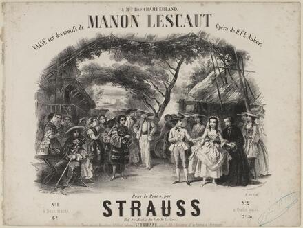 Valse sur Manon Lescaut d'Auber (Strauss)