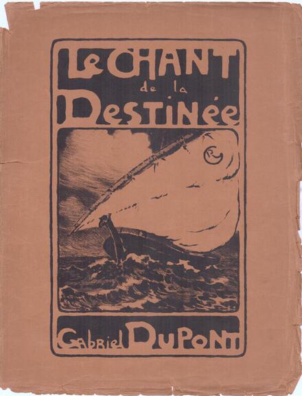 Le Chant de la destinée : version pour piano (Dupont)