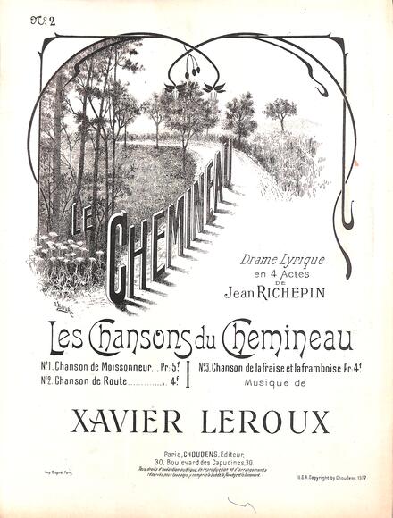 Chansons du Chemineau (Richepin /Leroux)
