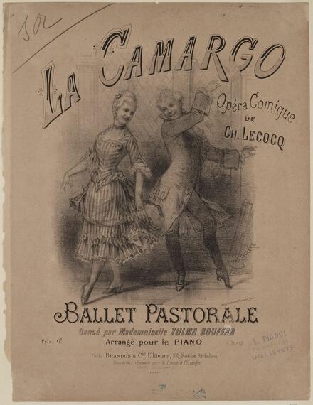 La Camargo : Ballet pastoral (Lecocq)