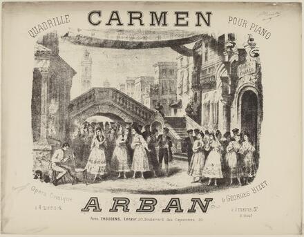 Carmen, quadrille d'après Bizet (Arban)