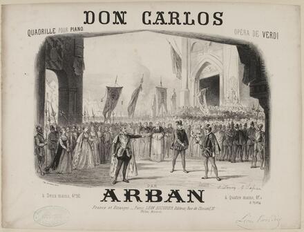 Don Carlos, quadrille d'après Verdi (Arban)