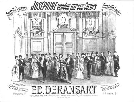 Joséphine vendue par ses soeurs, quadrille d'après Roger (Deransart)