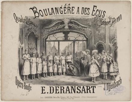 La Boulangère a des écus, quadrille d’après Offenbach (Deransart)