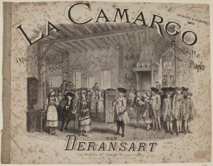 La Camargo, quadrille d'après Lecocq (Deransart)