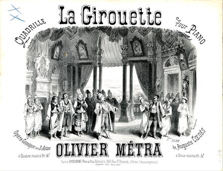 La Girouette, quadrille d'après Coédès (Métra)