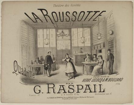 La Roussotte, quadrille d'après Lecocq (Raspail)