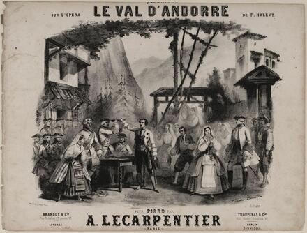 Le Val d'Andorre, quadrille d’après Halévy (Lecarpentier)