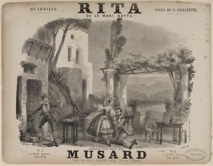 Rita ou Le Mari battu, quadrille d’après Donizetti (Musard)