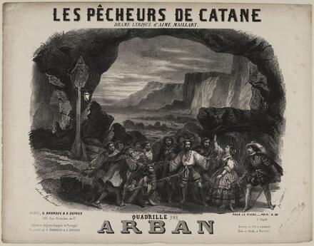 Les Pêcheurs de Catane, quadrille d’après Maillart (Arban)