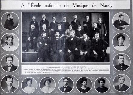 Professeurs de l'École nationale de Nancy