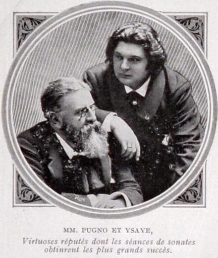 Raoul Pugno et Eugène Ysaÿe