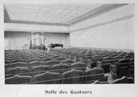 Salle Gaveau : salle des quatuors