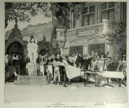 Scène de Panurge de Massenet : acte II