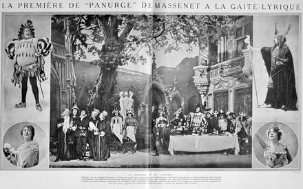 Scène de Panurge de Massenet : acte II
