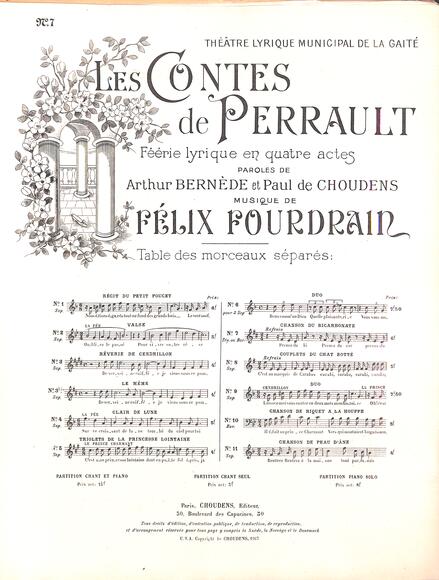 Les Contes de Perrault (Bernède & Choudens / Fourdrain)