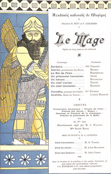 Le Mage (Richepin / Massenet)