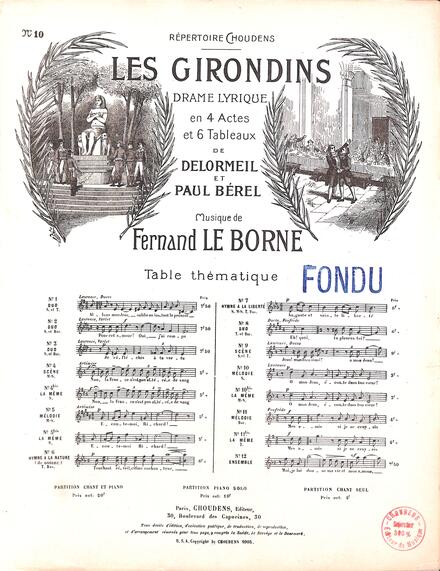 Les Girondins (Le Borne)