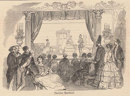 Le Monde illustré, 1857/05/16 [Théâtre Marbeuf]