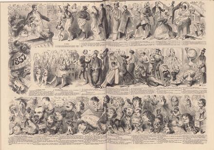 Le Monde illustré, 1858/01/30 [Revue comique de 1857]