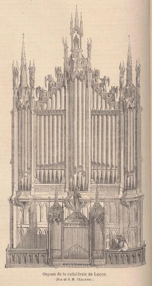 Le Monde illustré, 1858/02/20 [Orgues de la cathédrale de Luçon]